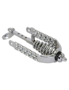 Spring Fork Slammer W/Triple Square Twisted Crown Chrome.